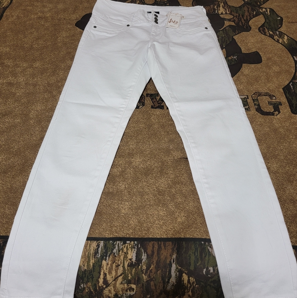 Brand New Suko White Strechy Jeans